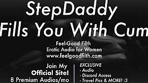 Erotic audio featuring female submission to older man