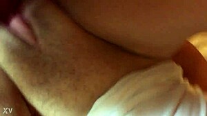 Amateur couple's raw and unscripted fucking session