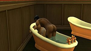 Sims 4 Wicked Whims levert een stomende gay trio met schoonvader